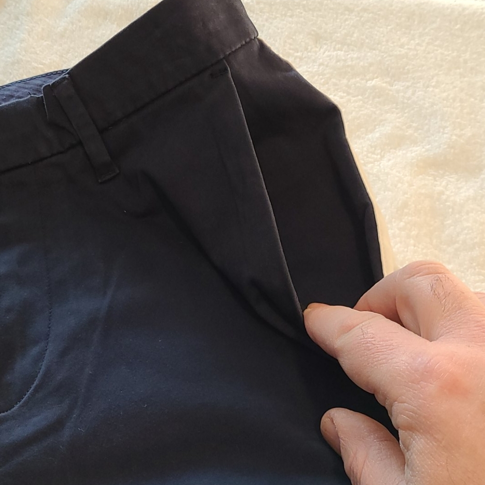 DKNY Chinos navy blue white stripe - Picture 10 of 16